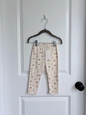 🐿️Jamie Kay Organic Cotton Everyday Legging - Forest Gathering NWT